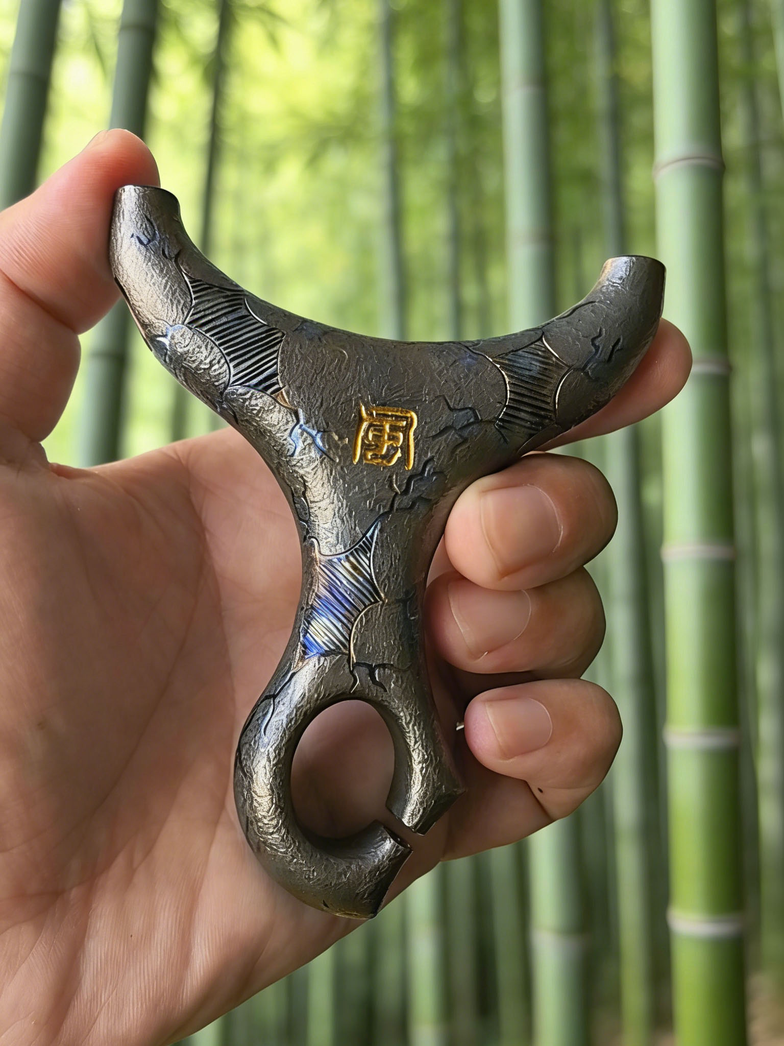 AXIS — Hand-Engraved TC21 Titanium Alloy | High Custom Edition - Image 4